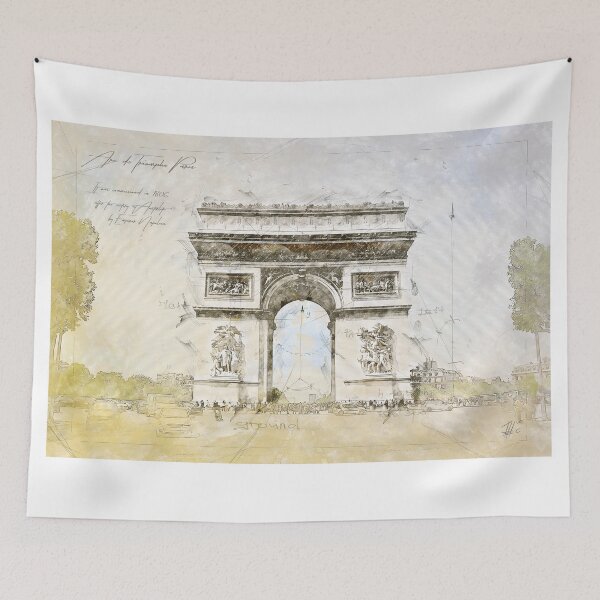 Item preview, Arc de Triomphe, Paris France designed and sold by Theodor Decker.