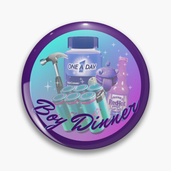 Item preview, Boy Dinner Girl Dinner Battle Royale Vaporwave Retro Funny Boy's Gift Gamer designed and sold by bubbleiel.