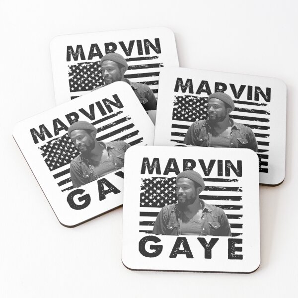 Item preview, Retro American Flag Marvin Gaye  Music Gift Essential designed and sold by DesignerPachyI.