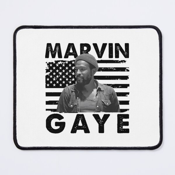 Item preview, Retro American Flag Marvin Gaye  Music Gift Essential designed and sold by DesignerPachyI.
