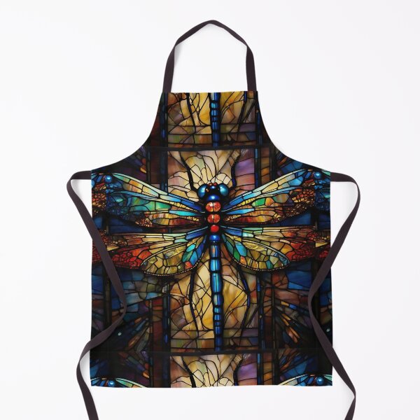Artikelvorschau, Libelle-Buntglas-Kunst entworfen und verkauft von druidwolfart.
