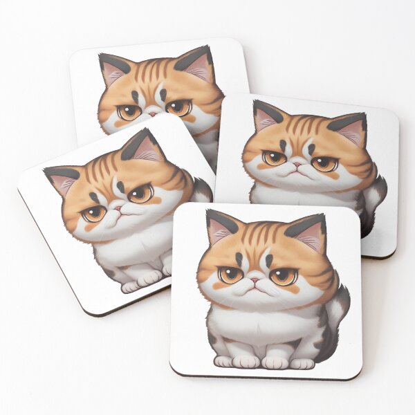 Item preview, Cute Exotic Shorthair Sticker designed and sold by gantz19.