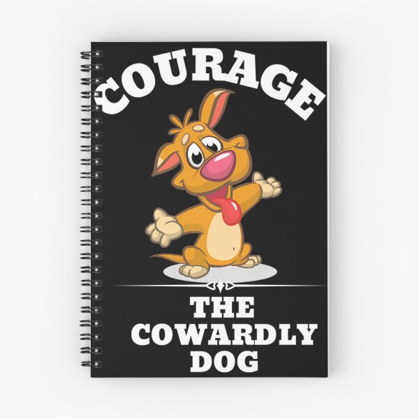 Item preview, Funny Courage The Cowardly Dog Typography And Illustration designed and sold by BoutiqueJungl.