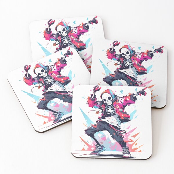 Item preview, Boney Boogie: Skeleton's Spectrum Shimmy designed and sold by KaleidoKiosk.