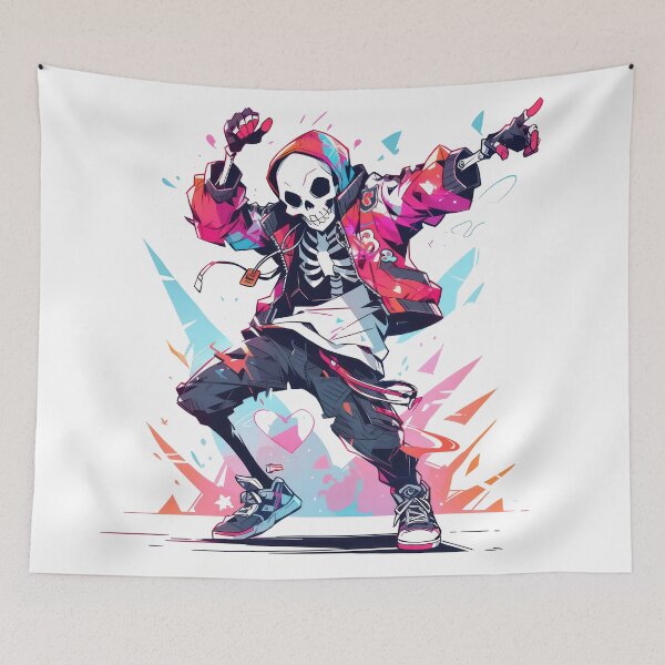 Item preview, Boney Boogie: Skeleton's Spectrum Shimmy designed and sold by KaleidoKiosk.