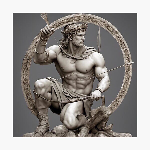 Appolo God of The Sun and Light. Photographic Print
