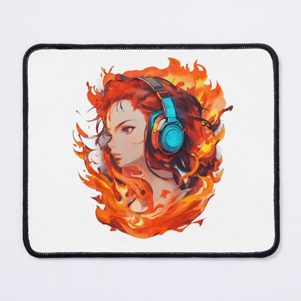Item preview, Girl with Headphones Ignited by Music designed and sold by ngness.