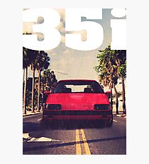 Passat B3 35i Palm Beach & quot; Photographic Print