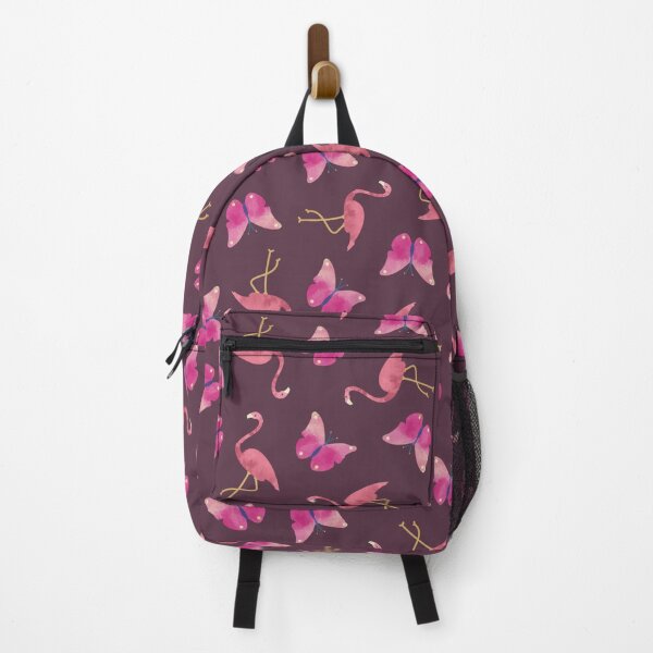 Artikelvorschau, rosa Flamingo Aquarell entworfen und verkauft von obinsuma.