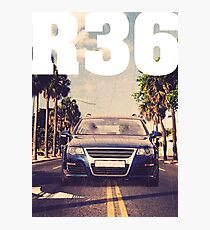 Passat B6 R36 Palm Beach & quot; Photographic Print
