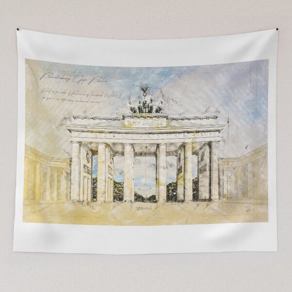 Item preview, Brandenburg Gate, Berlin Germany designed and sold by Theodor Decker.