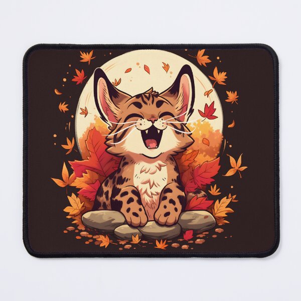 Item preview, Smiling Bob Kitten on Rocks with Full Moon designed and sold by InkedBeasts.