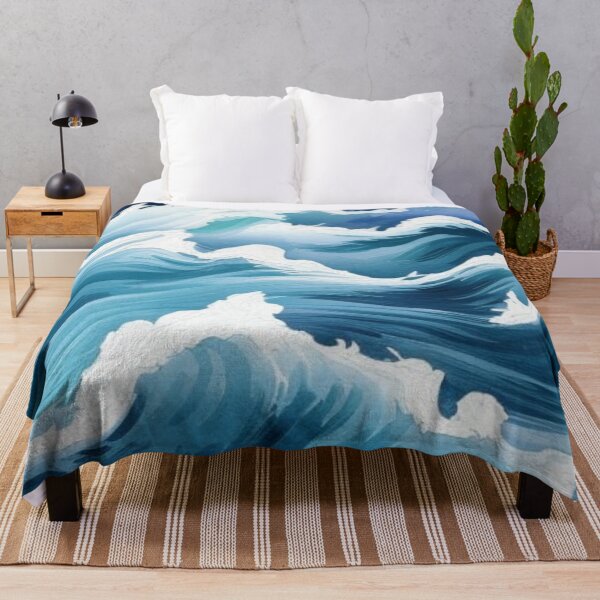 Item preview, Abstract Turbulent Waves on the Ocean designed and sold by calibrit.