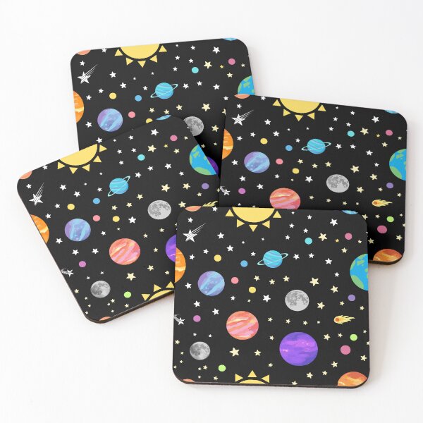 Item preview, Planets and stars Pattern designed and sold by ArtisticAblaze.