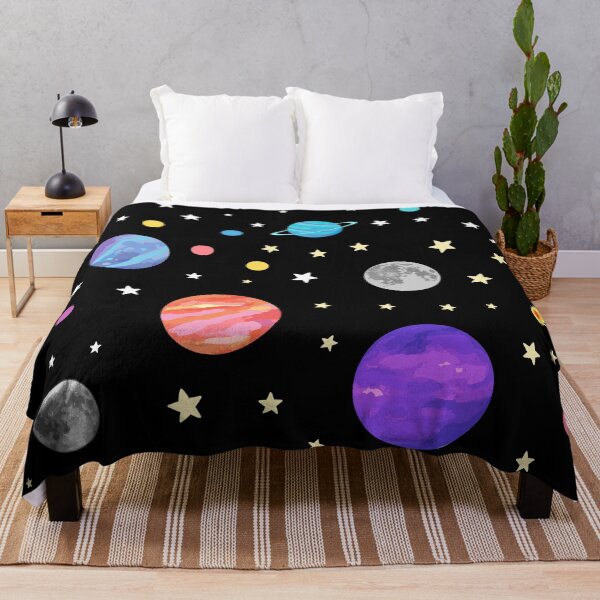 Item preview, Planets and stars Pattern designed and sold by ArtisticAblaze.