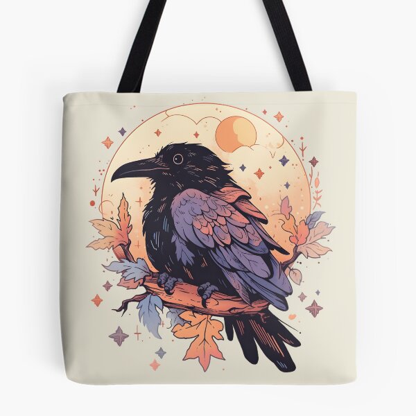 Item preview, Chunky Crow en rama con estrellas designed and sold by InkedBeasts.
