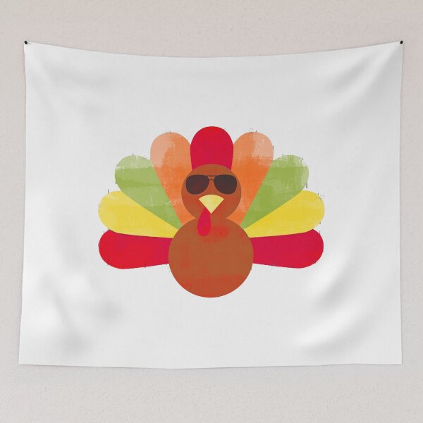 Item preview, Thanksgiving Turkey with sunglasses designed and sold by Midnight Sky Sundry.
