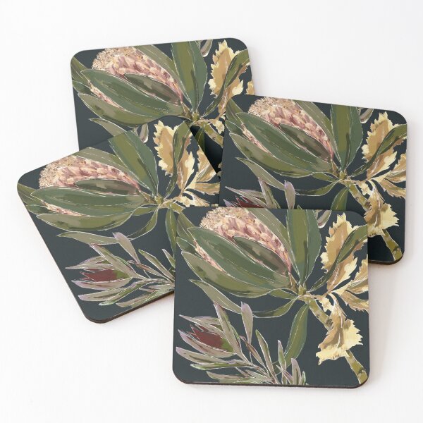 Item preview, Queen Protea square designed and sold by Biini.