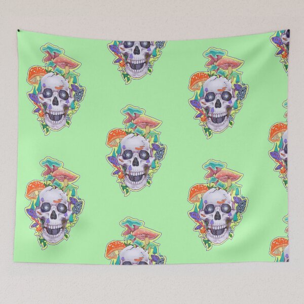 Item preview, Mushroom skull designed and sold by Reala Glanford.
