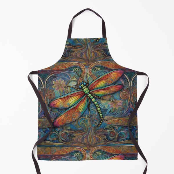 Artikelvorschau, Libellen-Jugendstil-Gemälde entworfen und verkauft von druidwolfart.