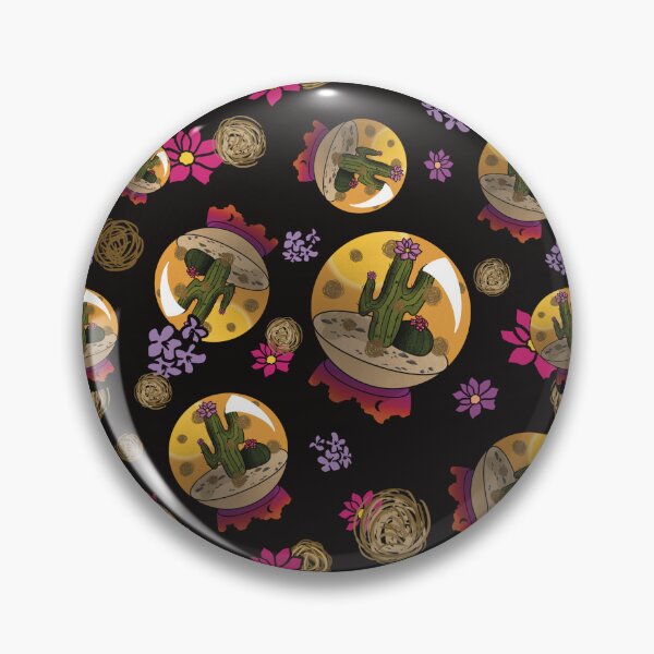 Item preview, Desert Globe Pattern (Black) designed and sold by honeybeepaper.