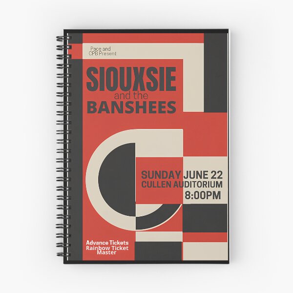 Item preview, Siouxsie and the Banshees concert promo poster US tour designed and sold by DeclanGaines.