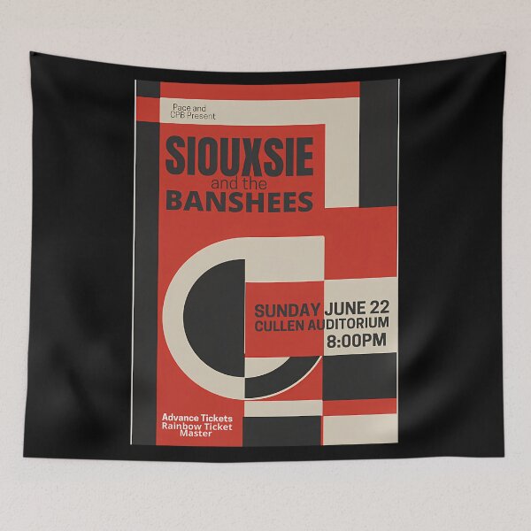 Item preview, Siouxsie and the Banshees concert promo poster US tour designed and sold by DeclanGaines.