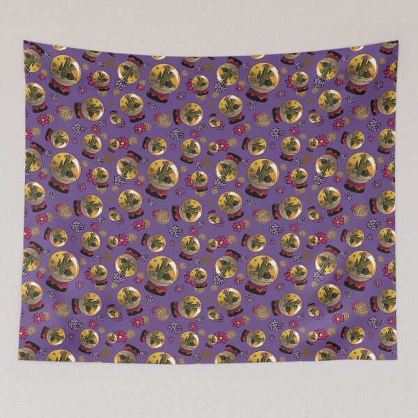 Item preview, Desert Globe Pattern (Purple) designed and sold by honeybeepaper.