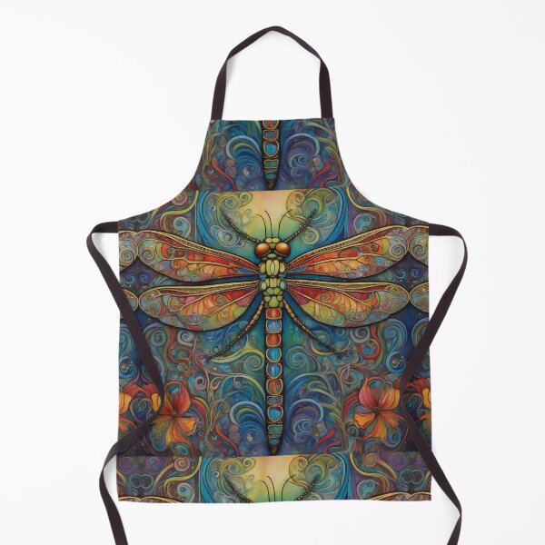 Artikelvorschau, Libellen-Jugendstil-Gemälde entworfen und verkauft von druidwolfart.