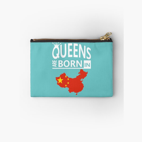 Item preview, Queens are born in China Chinese Woman Birthday designed and sold by smily-tees.