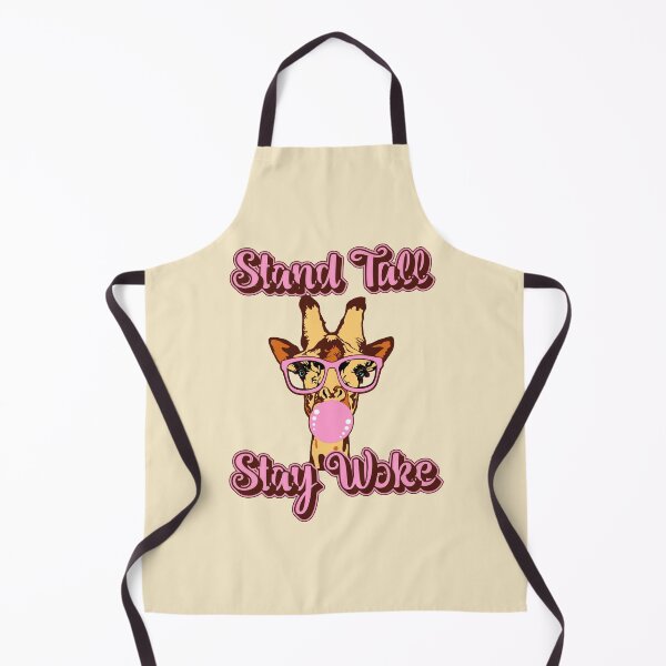 Item preview, Stand Tall Stay Woke with funny giraffe with glasses and bubblegum designed and sold by JoyOfHopeStore.