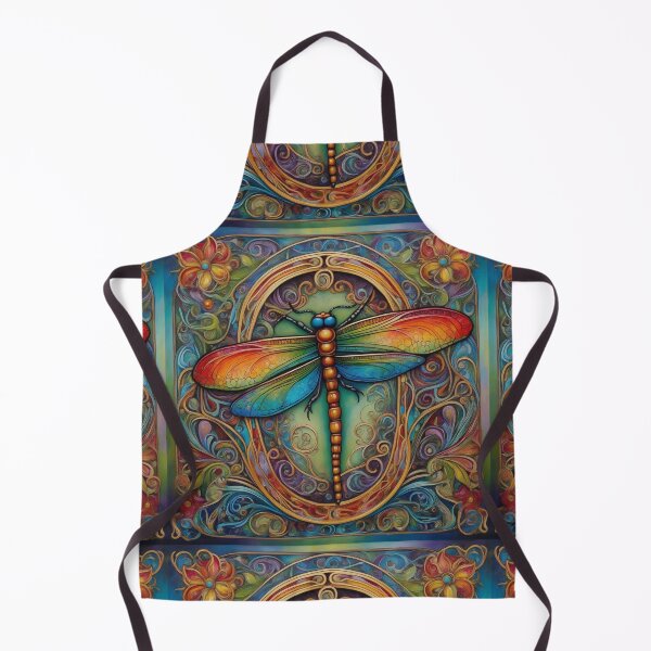 Artikelvorschau, Libellen-Jugendstil-Gemälde entworfen und verkauft von druidwolfart.