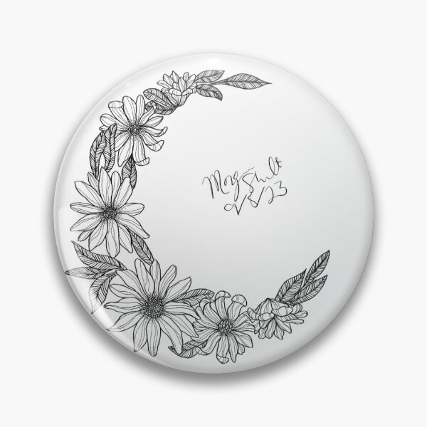 Item preview, Crescent Moon Daisies designed and sold by MorganiteS.