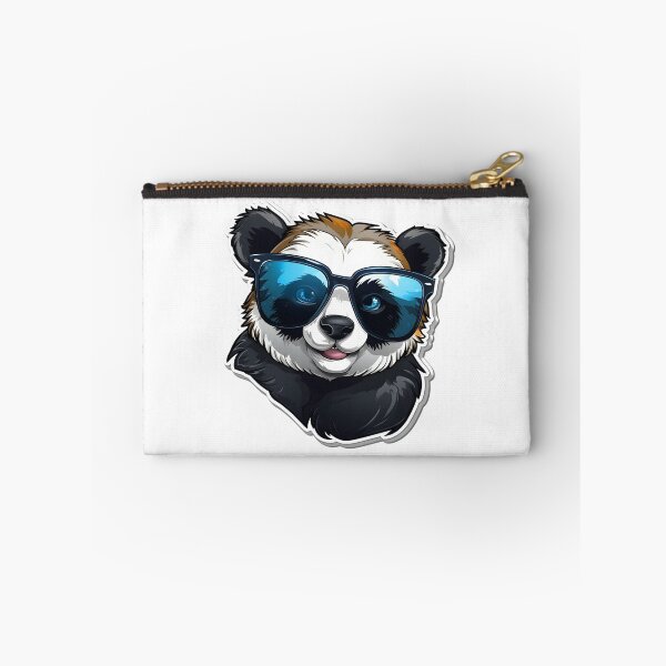 Item preview, Cute Super Funny Bear with Blue Glasses designed and sold by ZappyP.