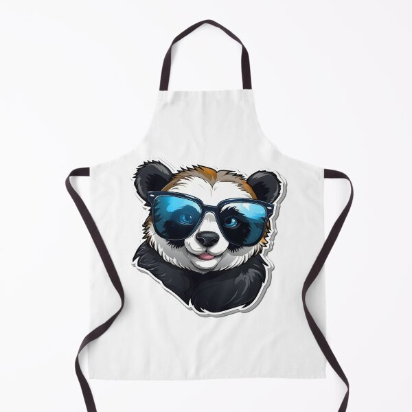 Item preview, Cute Super Funny Bear with Blue Glasses designed and sold by ZappyP.