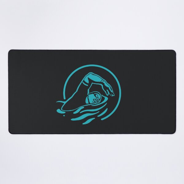 Item preview, Minimalist art of a freestyle swimmer designed and sold by martodesign.