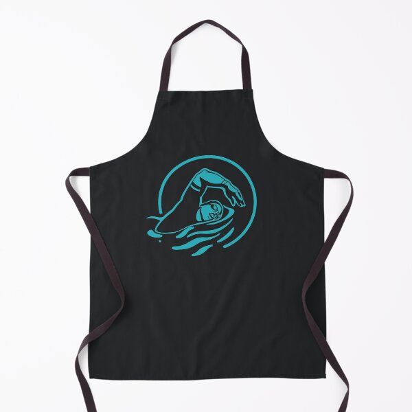 Item preview, Minimalist art of a freestyle swimmer designed and sold by martodesign.