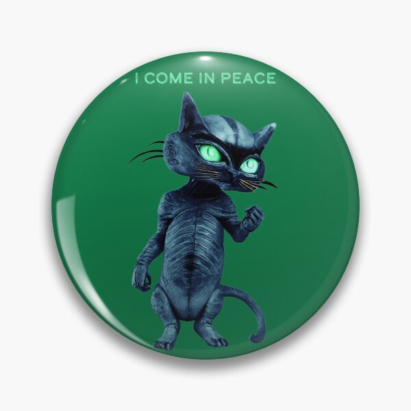 Item preview, Alien cat, I come in peace designed and sold by Glamalt.