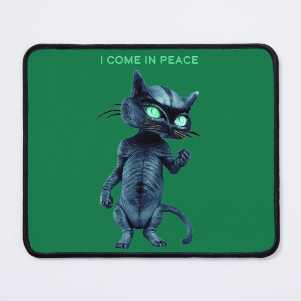 Item preview, Alien cat, I come in peace designed and sold by Glamalt.