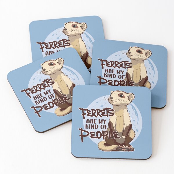 Item preview, Funny Ferret Lover Gift - Ferrets are my Kind of People designed and sold by propellerhead.