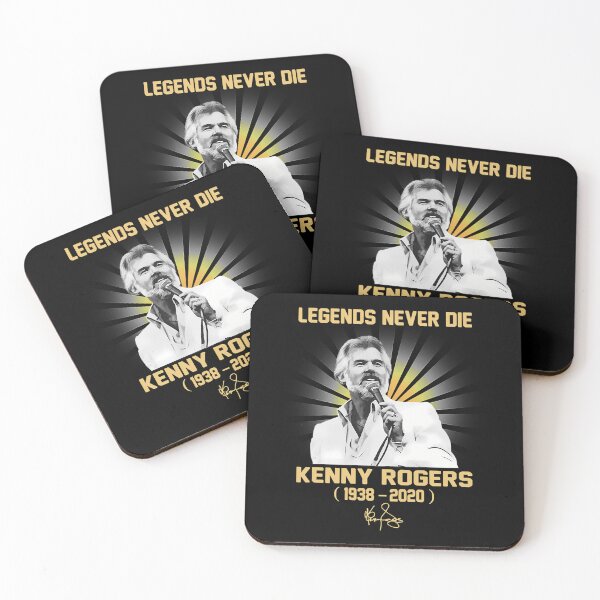 Item preview, American Singer Kenny Rogers Legend Never Die Legend designed and sold by IronfirstPhill.