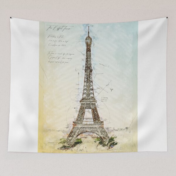Item preview, Eiffel Tower, Paris France designed and sold by Theodor Decker.