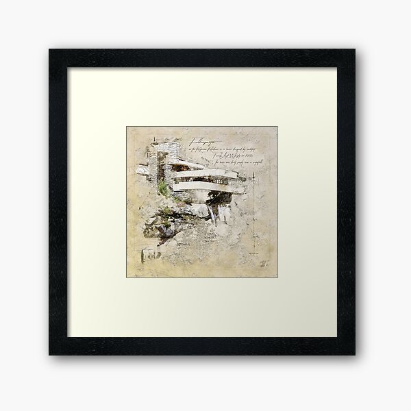 Fallingwater, USA Framed Art Print