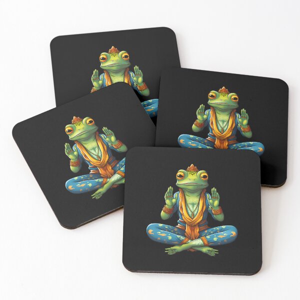 Item preview, Frog Yoga: Finding Zen in the Lily Pads designed and sold by hamishby.