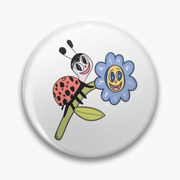 Artikelvorschau, Pleasing Fancy Friends – Marienkäfer und Blume entworfen und verkauft von the lesser known.