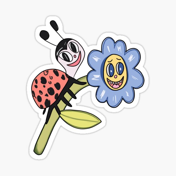 Item preview, Pleasing Fancy Friends - Ladybug & Flower designed and sold by the lesser known.