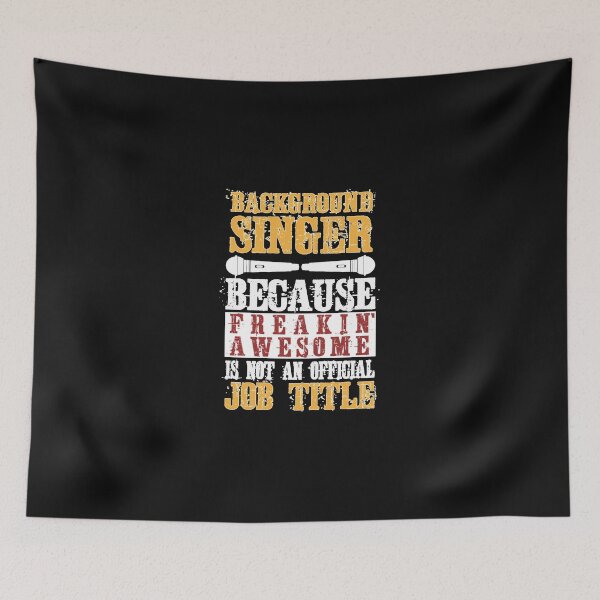 Item preview, Background Singer Band Music Vocals designed and sold by CreightonHanra.