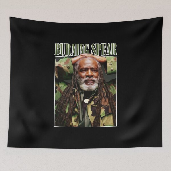 Item preview, BURNING SPEAR designed and sold by Mannappun.