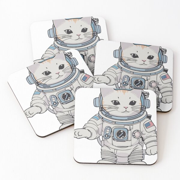 Item preview, Space kitten  designed and sold by cover-it-in-ART.