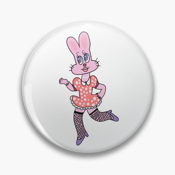 Artikelvorschau, Erfreuliche ausgefallene Freunde – Pink Bunny entworfen und verkauft von the lesser known.